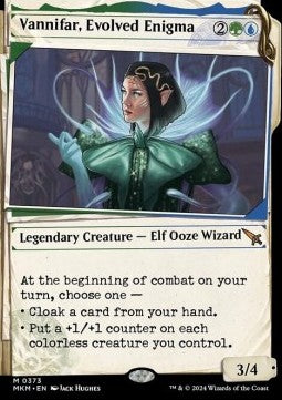 Vannifar, evolviertes Enigma (V.2) XMKM-373 Mythic Excellent Englisch Foil