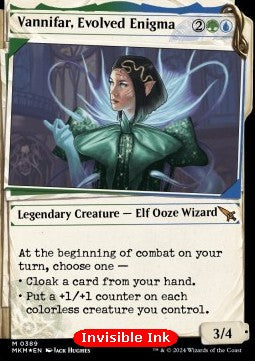Vannifar, evolviertes Enigma (V.3) XMKM-389 Mythic Near Mint Englisch Foil