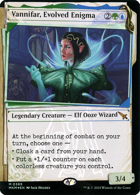 Vannifar, evolviertes Enigma (V.3) XMKM-389 Mythic Near Mint Englisch Foil