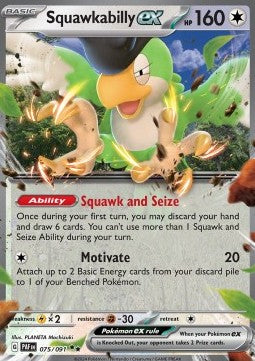 Squawkabilly ex PAF-075 Double Rare Near Mint Englisch