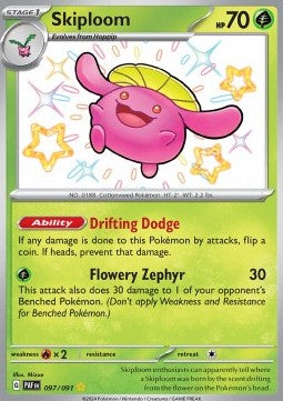 Skiploom PAF-097 Shiny Rare Near Mint Englisch