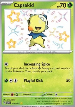 Capsakid PAF-106 Shiny Rare Excellent Englisch