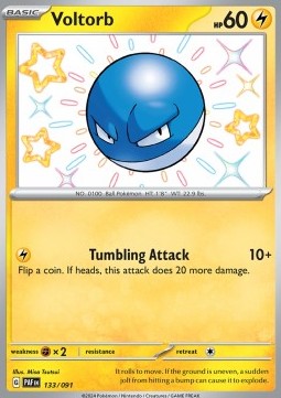 Voltobal PAF-133 Shiny Rare Near Mint Deutsch