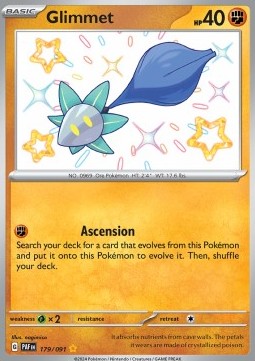 Glimmet PAF-179 Shiny Rare Near Mint Englisch