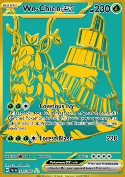 Wo-Chien ex PAF-240 Secret Rare Near Mint Englisch