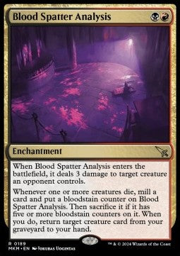 Blutspurenanalyse MKM-189 Rare Excellent Deutsch Foil