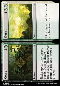 Cease // Desist MKM-246 Uncommon Near Mint Englisch Foil