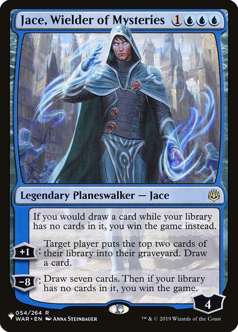 Jace, Beherrscher der Mysterien ZNL-54 Rare Near Mint Englisch