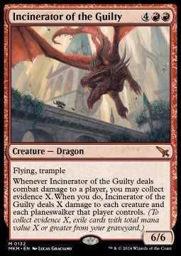 Incinerator of the Guilty MKM-132 Mythic Near Mint Englisch Foil