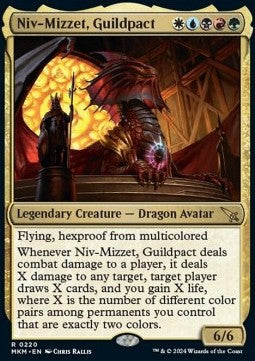 Niv-Mizzet der Gildenbund MKM-220 Rare Near Mint Deutsch