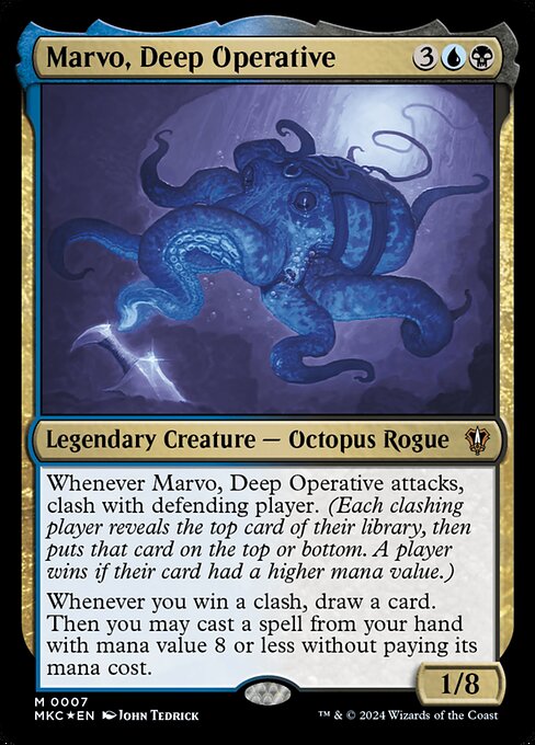 Marvo, Deep Operative MKC-7 Mythic Near Mint Englisch Foil