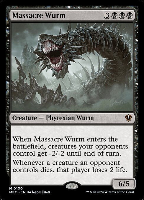 Massakerwurm MKC-130 Mythic Excellent Englisch
