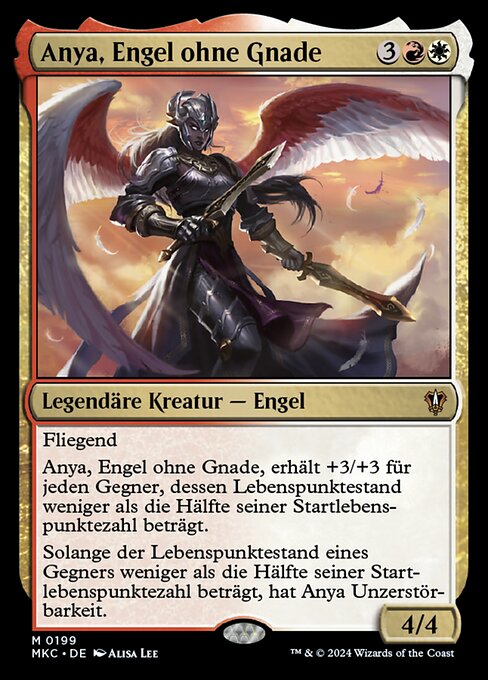 Anya, Engel ohne Gnade MKC-199 Mythic Near Mint Deutsch