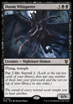 Doom Whisperer MKC-128 Mythic Near Mint Englisch