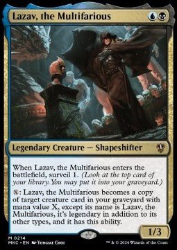 Lazav, the Multifarious MKC-214 Mythic Excellent Englisch