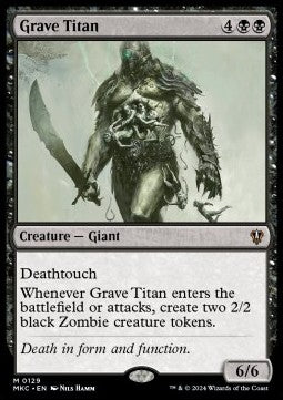 Grabes-Titan MKC-129 Mythic Near Mint Englisch