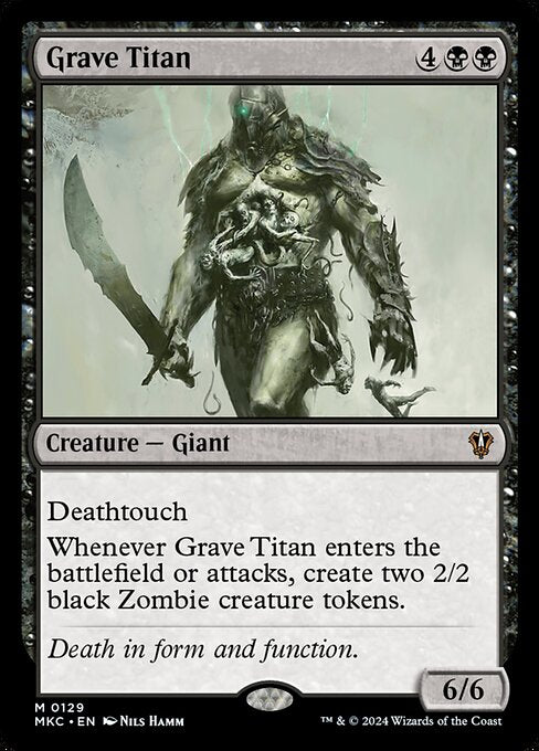 Grabes-Titan MKC-129 Mythic Near Mint Englisch
