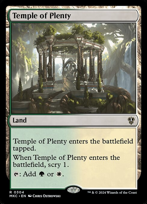 Temple of Plenty MKC-304 Rare Near Mint Englisch