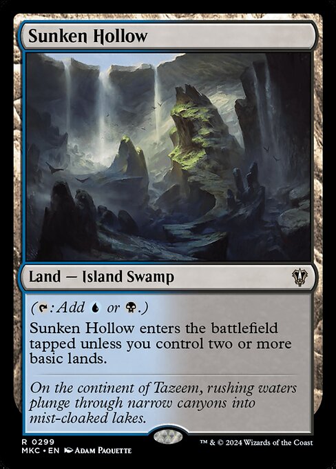 Sunken Hollow MKC-299 Rare Near Mint Englisch