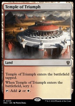 Temple of Triumph MKC-306 Rare Near Mint Englisch