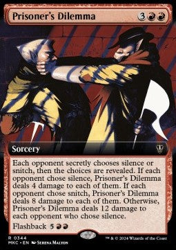 Prisoner's Dilemma XMKC-344 Rare Near Mint Englisch