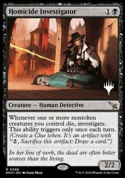 Mordinspektorin (V.2) PMKM-86 Rare Excellent Deutsch Foil