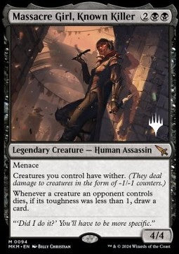Massacre Girl, Known Killer PMKM-94 Mythic Near Mint Englisch Foil