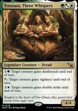 Trostani, dreifaltiges Raunen (V.1) PMKM-238 Mythic Excellent Deutsch Foil