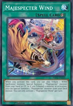 Majespenster-Wind PHNI-069 Super Rare Near Mint Deutsch 1. Auflage