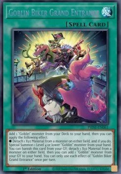 Goblin Biker Grand Entrance (V.1) PHNI-EN061 Secret Rare Near Mint Englisch 1. Auflage