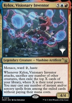 Kylox, visionärer Erfinder (V.2) PMKM-214 Rare Near Mint Deutsch Foil