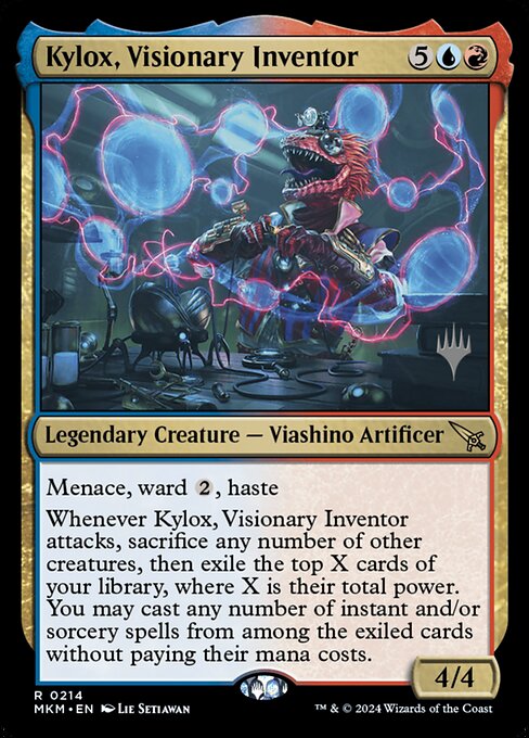 Kylox, visionärer Erfinder (V.2) PMKM-214 Rare Near Mint Deutsch Foil