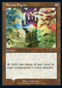 Arcane Signet DCI-PBD/1 Rare Near Mint Englisch Foil