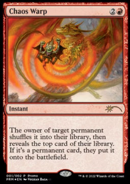 Chaos Warp DCI-2024/1 Rare Near Mint Englisch Foil