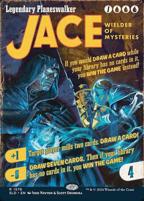 Jace, Wielder of Mysteries SLDW24-1576 Rare Near Mint Englisch Foil