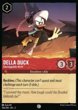Della Duck - Unaufhaltsame Mutter 3INK-106 Common Near Mint Englisch Foil