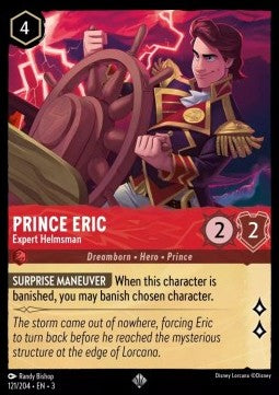 Prinz Eric - Erfahrener Steuermann 3INK-121 Super Rare Excellent Deutsch