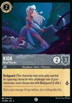 Kida - Königliche Kriegerin 3INK-177 Common Excellent Englisch Foil