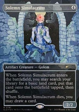 Solemn Simulacrum SLD-791 Rare Light Played Englisch
