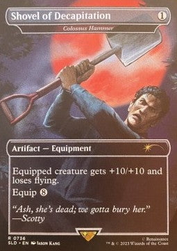 Colossus Hammer SLD-736 Rare Good Englisch Foil