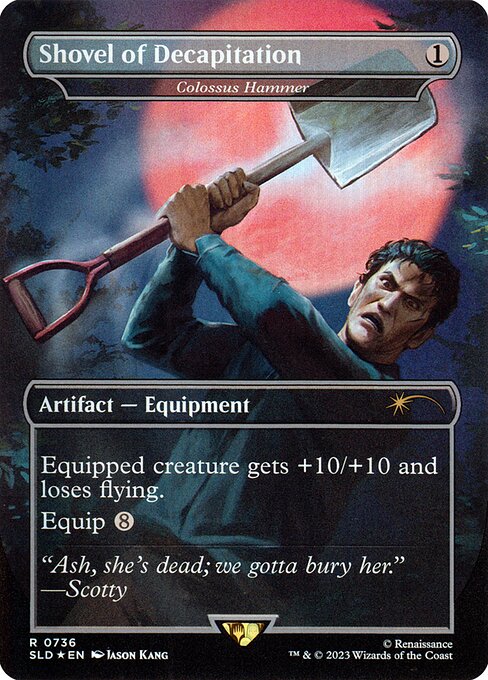 Colossus Hammer SLD-736 Rare Good Englisch Foil