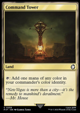 Command Tower PIP-259 Common Near Mint Englisch Foil