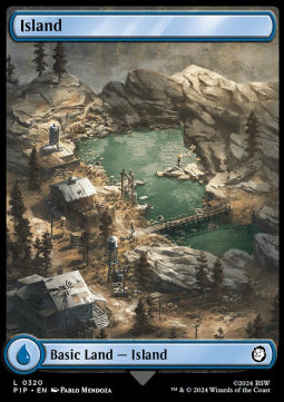 Island PIP-320 Land Excellent Englisch