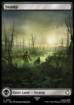 Sumpf (V.1) PIP-321 Land Near Mint Englisch Foil