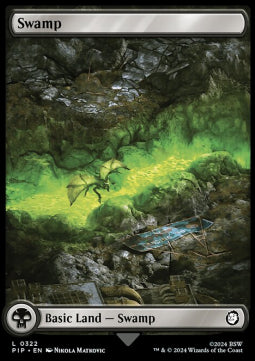 Sumpf (V.2) PIP-322 Land Near Mint Englisch Foil