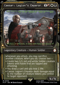 Caesar, Legion's Emperor (V.2) XPIP-339 Mythic Near Mint Englisch