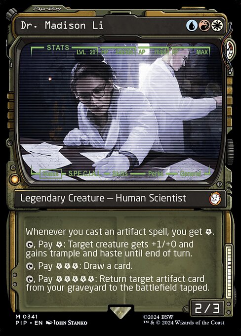Dr. Madison Li (V.2) XPIP-341 Mythic Near Mint Englisch
