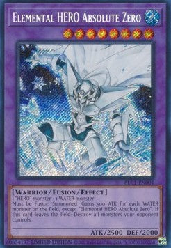 Elementar-HELD Absoluter Nullpunkt BLC1-004 Secret Rare Near Mint Deutsch