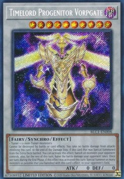 Timelord Progenitor Vorpgate BLC1-008 Secret Rare Near Mint Englisch