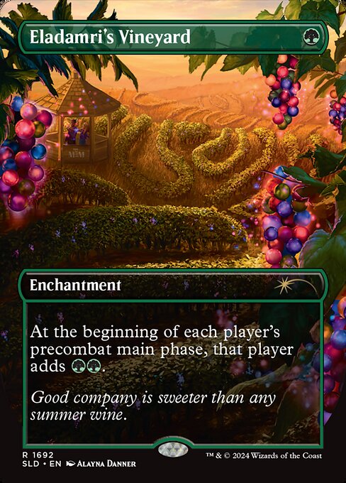 Eladamri's Vineyard SLDSMS-1692 Rare Near Mint Englisch Foil